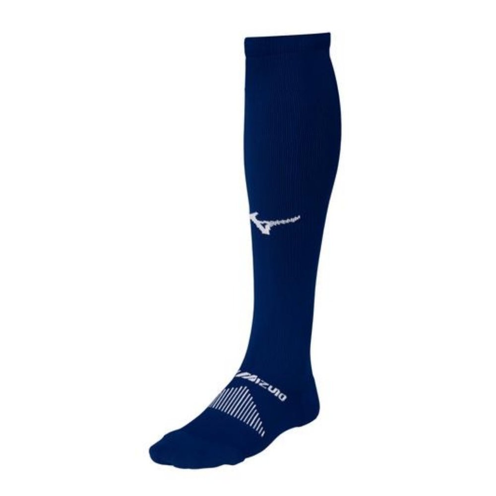 Mizuno | 3 pair! Performance OTC Sock White/Navy Size Medium NEW